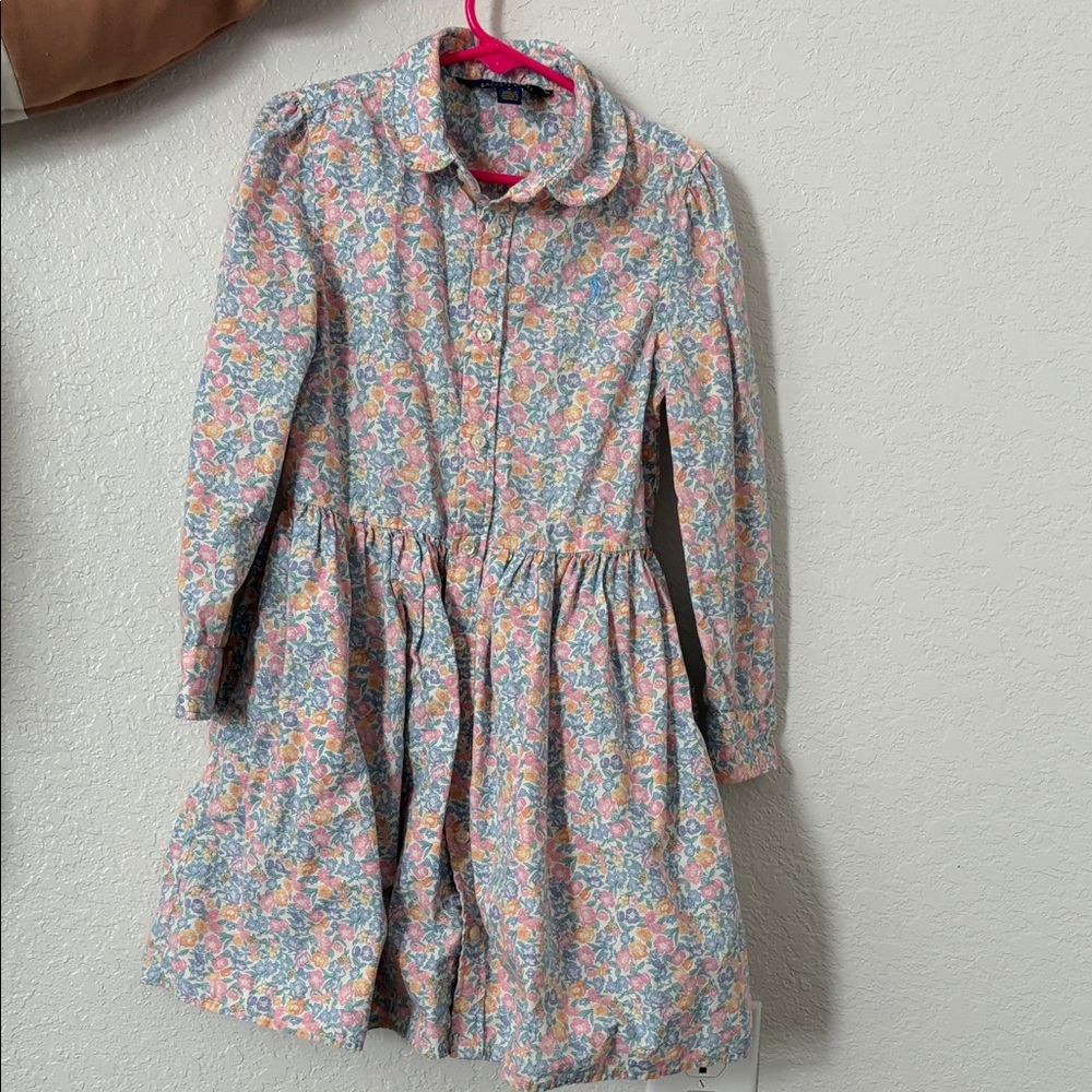 Polo by Ralph Lauren Multicolor Floral Kids Dress